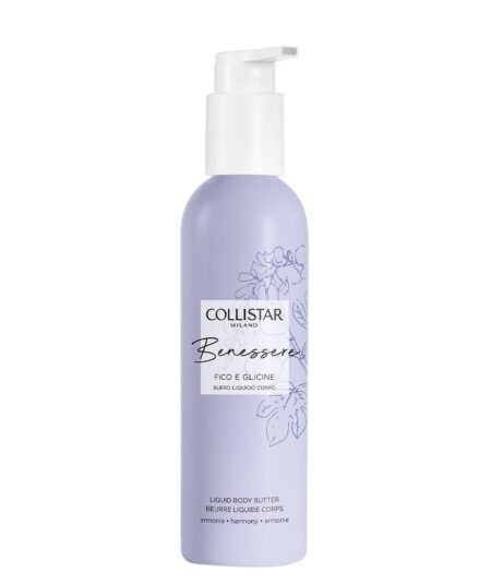 COLLISTAR BENESSERE FICO E GLICINE BURRO LIQUIDO CORPO 200ml