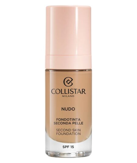 COLLISTAR FONDOTINTA SECONDA PELLE SPF 15 WP 4N SABBIA