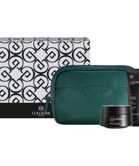 COLLISTAR MAN COFF. CREMA ANTI ETA'+S/G+POCHETTE 50ml+100ml