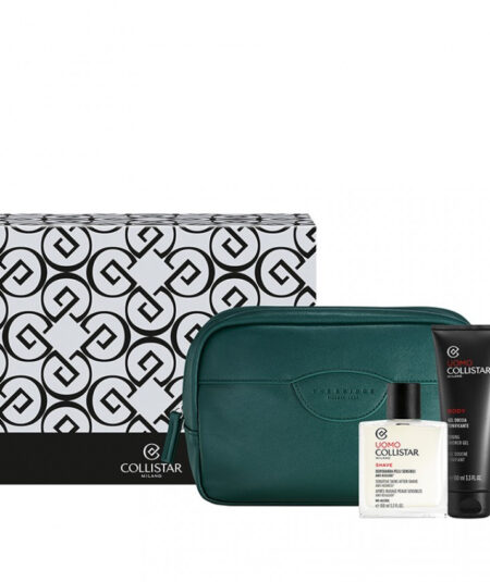 COLLISTAR MAN COFF. A/S PELLI SENSIBILI+S/G+POCHETTE 100ml+100ml