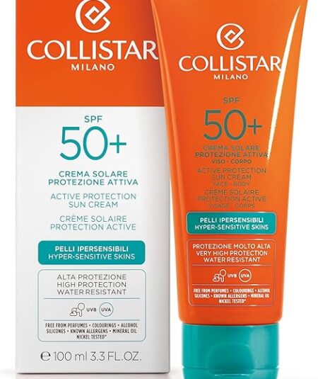 COLLISTAR SUN CREMA SOLARE PROTEZIONE A. PELLI SENSIBILI SPF50 100ml
