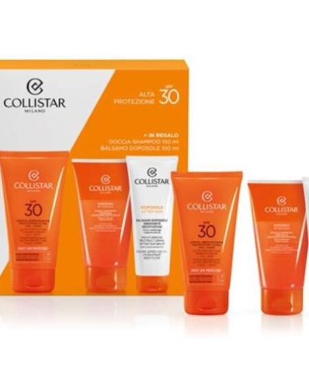 COLLISTAR KIT CREMA ABBRONZANTE ULTRA SPF 30+DOPOSOLE+S/G 150ml+100ml+150ml