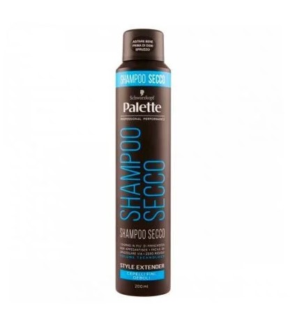 PALETTE TESTA NERA SHAMPOO SECCO CAPELLI FINI 200ml
