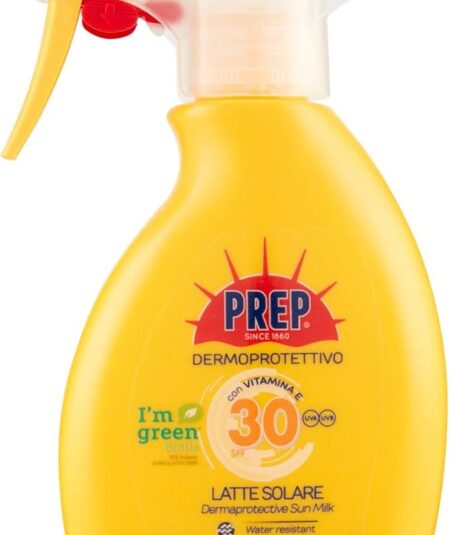 PREP SUN TRIGGER LATTE SOLARE CON VITAMINA E SPF 30  225ml