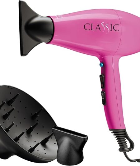 GAMA PHON CLASSIC FUCSIA 2200 WATT CON DUE BOCCHETTE E DIFFUSORE
