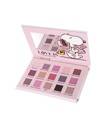 BELLAOGGI PEANUTS PALETTE ROSE GOLD IS A SECRET MESSAGE