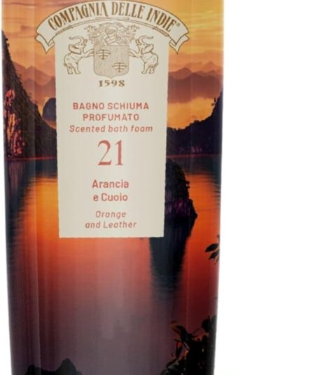 COMPAGNIA DELLE INDIE BAGNOSCHIUMA PROFUM ARANCIA E CUOIO 500ml