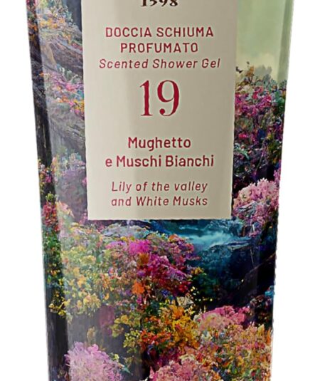 COMPAGNIA DELLE INDIE DOCCIA SCHIUMA PROFUMATO MUGHETTO E MUSCHIO BIANCO   250ml