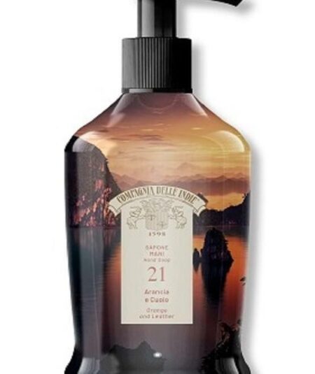COMPAGNIA DELLE INDIE SAPONE MANI ARANCIA E CUOIO  300ml
