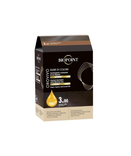 BIOPOINT TRATTAMENTO COLORANTE N.3,00 CASTANO SCURO