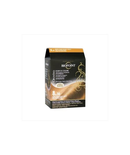 BIOPOINT TRATTAMENTO COLORANTE N.8,30 BIONDO CHIARO NAT.DORATO