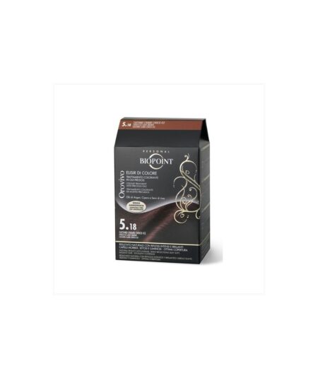 BIOPOINT TRATTAMENTO COLORANTE N.5,18 CASTANO CHIARO CHOCO ICE