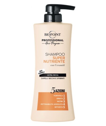 BIOPOINT PROFESSIONAL SHAMPOO SUPER NUTRIENTE NEW  400ml