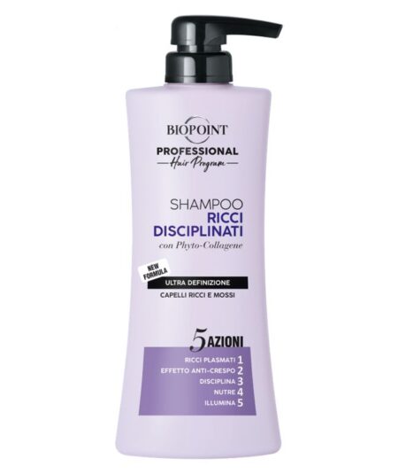 BIOPOINT PROFESSIONAL SHAMPOO RICCI DISCIPLINATI NEW  400ml