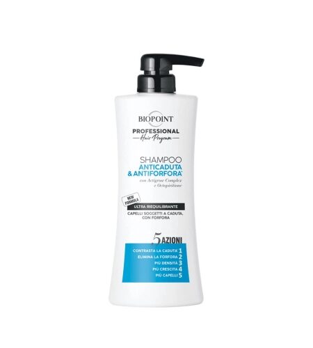 BIOPOINT PROFESSIONAL SHAMPOO ANTICADUTA E FORFORA NEW  400ml