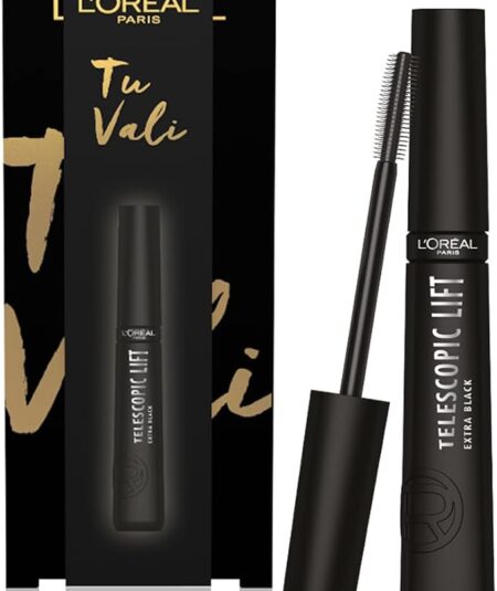 L' OREAL TU VALI MASCARA TELESCOPIC EXTRA BLACK