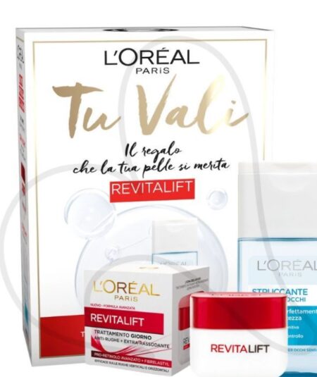 L'OREAL TU VALI REVITALIF COFFRET CREMA GIORNO+STRUCCANTE OCCHI
