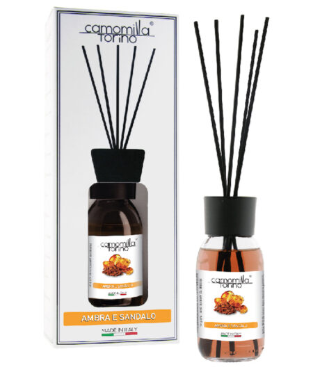 CAMOMILLA TORINO DIFFUSORE AMBRA E SANDALO 125ml