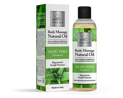 LADY VENEZIA NATURAL OIL PER MASSAGGI ALOE VERA 250ML
