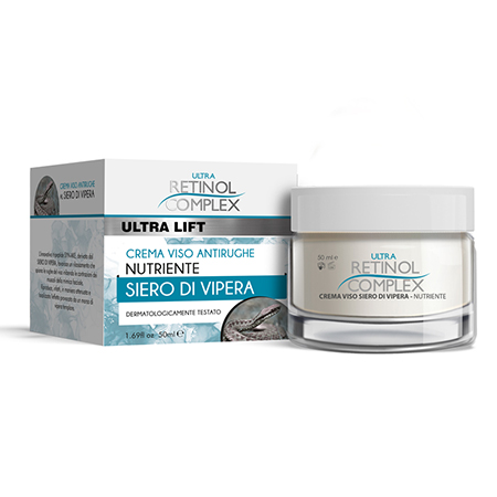 ULTRA RETINOL COMPLEX ULTRA LIFT CREMA VISO SIERO DI VIPERA  50ml