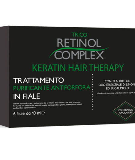 TRICO RETINOL COMPLEX TRATTAMENTO FIALE PURIFICANTE ANTIFORFORA  6x10 ML