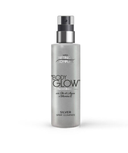 ULTRA RETINOL COMPLEX BODY GLOW SILVER GOLD FACE&BODY SPRAY ILLUMINANTE   200ml