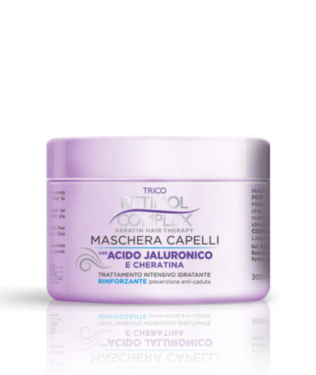 TRICO RETINOL COMPLEX  MASCHERA CAPELLI ACIDO IALURONICO E CHERATINA  300 ML