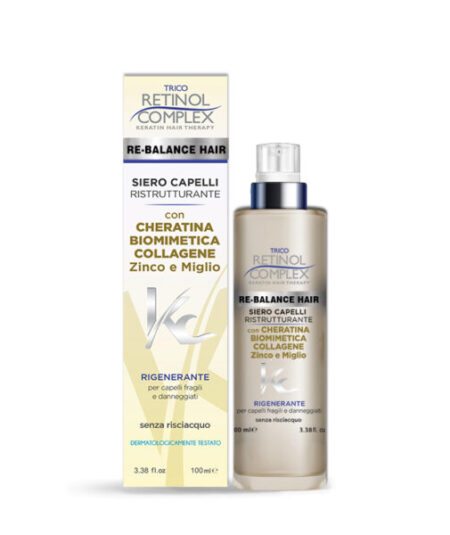 TRICO RETINOL COMPLEX SIERO CAPELLI CON CHERATINA BIOMIMETICA  100 ML