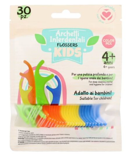 SETABLU ARCHETTI INTERDENTALI KIDS 4 ANNI 30 PZ