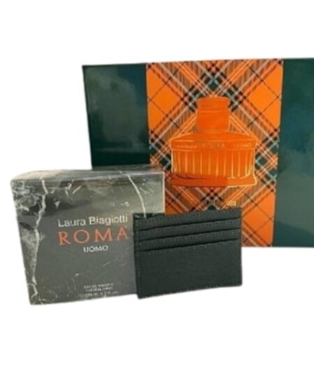 L.BIAGIOTTI ROMA UOMO COFFRET EDT+CARD HOLDER 125ML
