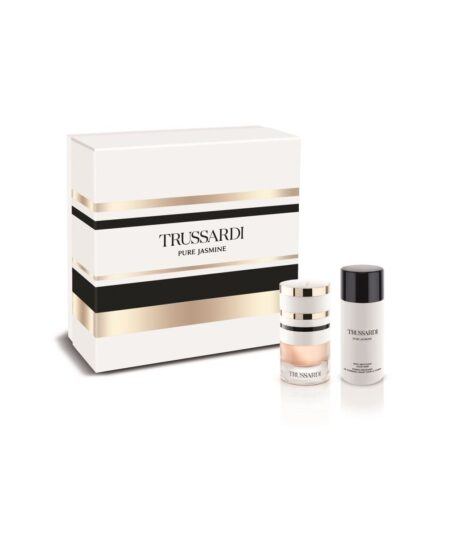 TRUSSARDI PURE JASMINE LIFE STYLE COFFRET EDP  60 ML+ MINI 7 ML+ TRAVEL 10 ML
