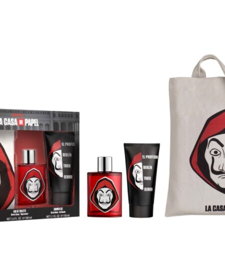 LA CASA DI CARTA COFFRET EDT+S/G+BAG 100ML+100ML
