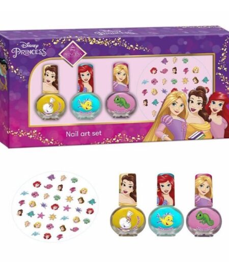 DISNEY PRINCESS SET SMALTI E DECORAZIONI UNGHIE