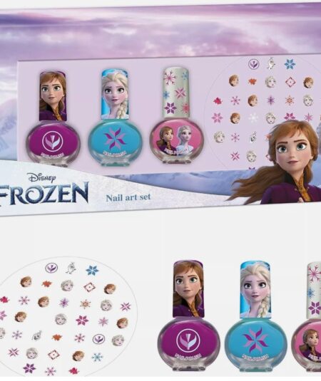FROZEN SET SMALTO E DECORAZIONI UNGHIE