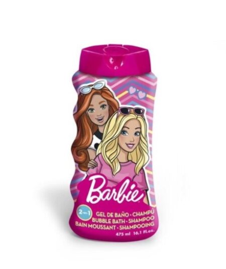 BARBIE 2IN1 BAGNOSCHIUMA +SHAMPOO 475ml