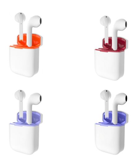 AKAI K2 BUDS - AURICOLARI BLUETOOTH WIRELESS ULTRA SLIM - 4 COLORI ASSORTITI W/O - W/PU - W/BL - W/R