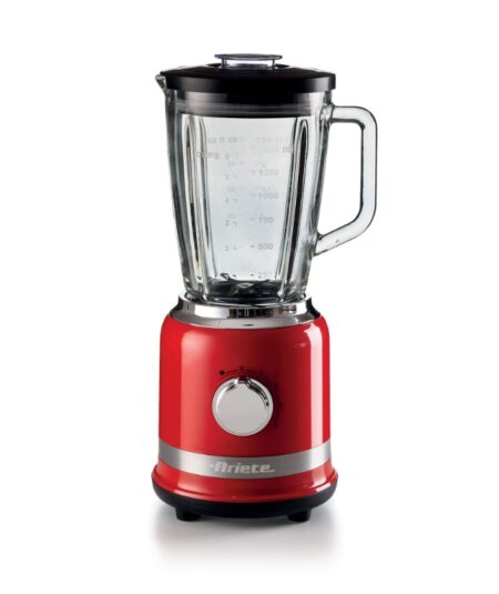 ARIETE FRULLATORE MODERNA ROSSO (0585/00) - 1,5L - 4 VELOCITA' + PULSE - TRITAGHIACCIO - 1000W