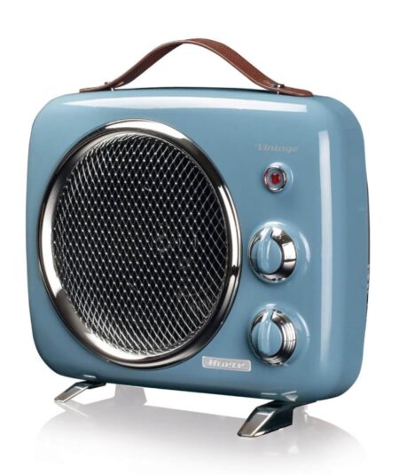 ARIETE VINTAGE CELESTE (0808/05) - TERMOVENTILATORE 2000W - CALDO/FREDDO
