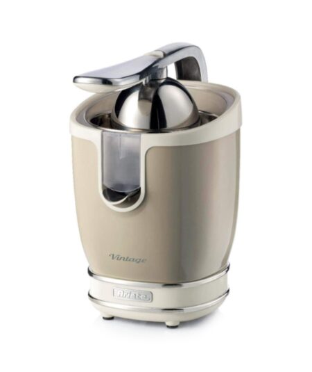 ARIETE SPREMIAGRUMI VINTAGE BEIGE (0413/03) - CHASSIS IN METALLO - 2 CONI - MOTORE SILENZIOSO - 85W