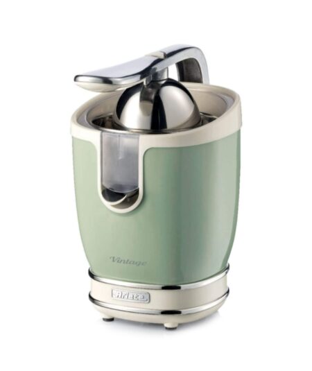 ARIETE SPREMIAGRUMI VINTAGE VERDE (0413/05) - CHASSIS IN METALLO - 2 CONI - MOTORE SILENZIOSO - 85W