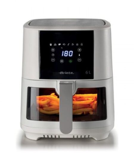 ARIETE AIRY FRYER DIGITAL (4626/03) - FRIGGITRICE AD ARIA - 6L - TOUCH CONTROL - 8 PROGRAMMI COTTURA - 1300W