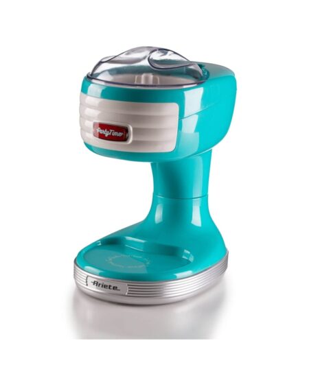 ARIETE ICE CRUSHER PARTY TIME (0076/01) - TRITAGHIACCIO ELETTRICO - LAMA IN ACCIAO INOX - CELESTE - 30W