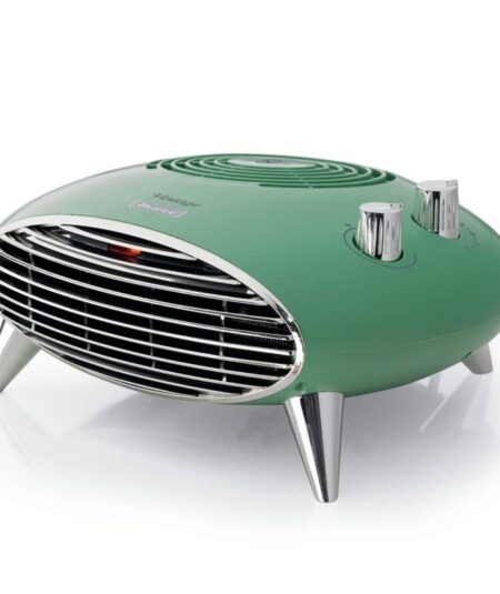 ARIETE VINTAGE VERDE (8211/04) - TERMOVENTILATORE DA TAVOLO 2000W - CALDO/FREDDO