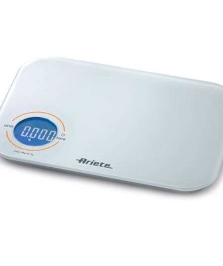 ARIETE 851 - BILANCIA DA CUCINA IN VETRO - PESO RILEVATO 5GR / 8KG