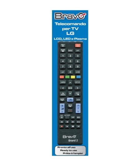 BRAVO BRAND 2 (90202062) - TELECOMANDO COMPATIBILE PER TV LG