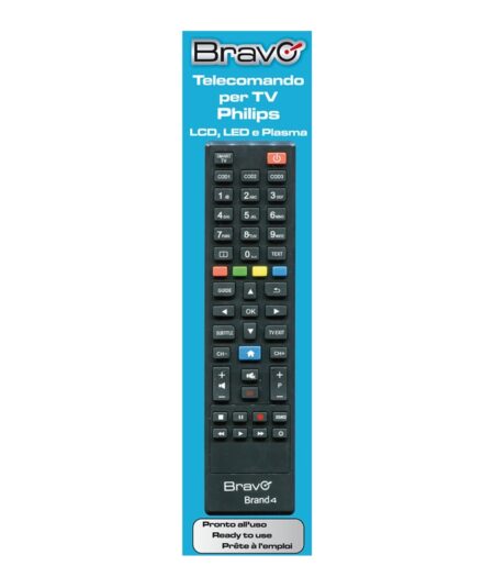 BRAVO BRAND 4 (90202064) - TELECOMANDO COMPATIBILE PER TV PHILIPS