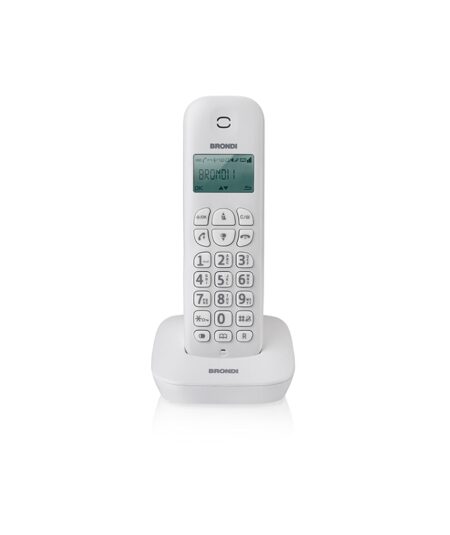 BRONDI GALA (BIANCO/GRIGIO) - TELEFONO CORDLESS SINGOLO
