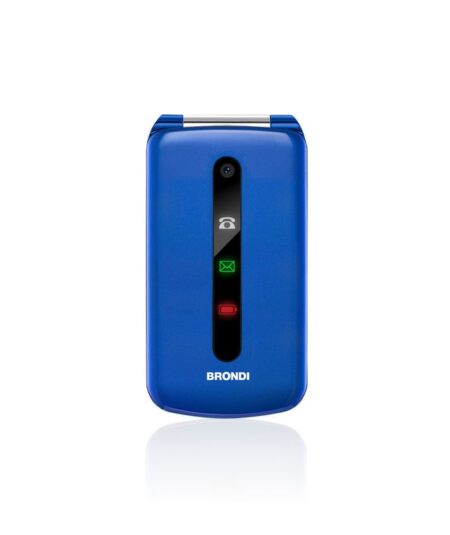 BRONDI PRESIDENT (BLU) - TELEFONO CELLULARE PER ANZIANI - FOTOCAMERA