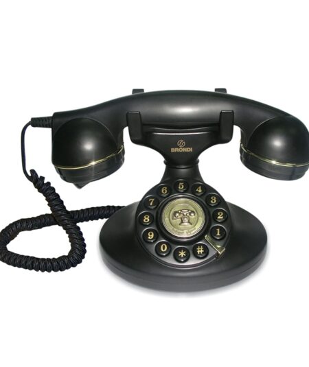 BRONDI VINTAGE 10 (NERO) - TELEFONO CORDED - DESIGN RETRO