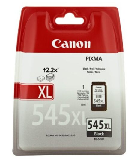 CANON PG-545XL BLACK (8286B001) - CARTUCCIA ORIGINALE AD ALTA EFFICIENZA